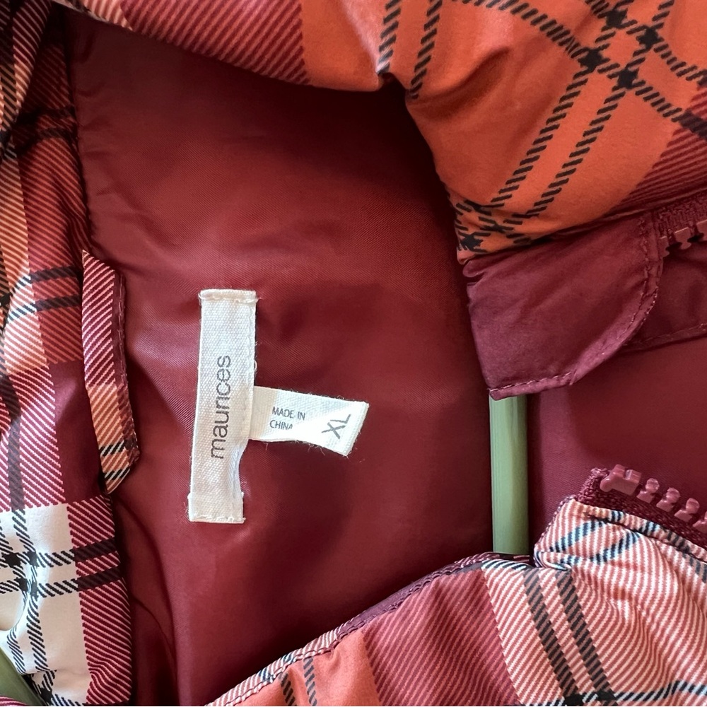 Puffy Vest in beautiful shades of fall!